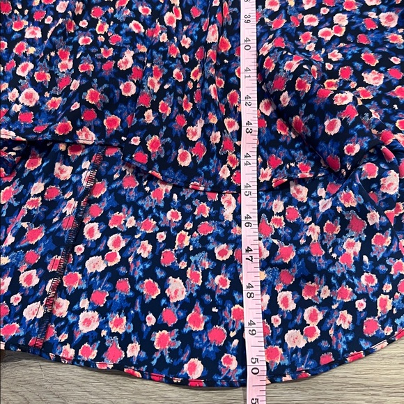 NWOT J. Crew Tie-waist midi dress in dotted floral pattern Size 0 A-Line - Picture 7 of 16